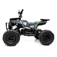 Электроквадроцикл MOTAX Grizlik Midi E1000 BW Зеленый камуфляж